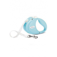 Vodítko FLEXI Puppy páska 2m/12kg sv. modrá Vodítko FLEXI Puppy páska 2m/12kg sv. modrá