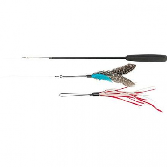 Teleskopická tyč s hračkou pre mačky 40-98 cm Teleskopická tyč s hračkou pre mačky 40-98 cm