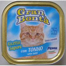 GRAN BONTA paštika s tuňákem pro kočky 100g