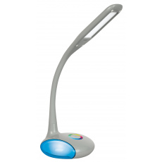 Activejet Stolní lampa LED VENUS GREY s podstavcem RGB