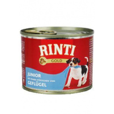 Rinti Dog Gold Junior konzerva hydina 185g Rinti Dog Gold Junior konzerva hydina 185g