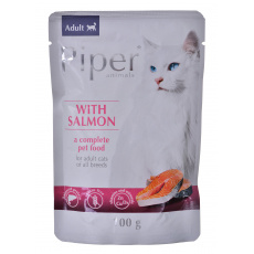 DOLINA NOTECI Piper with salmon- mokré krmivo pro kočky - 100 g