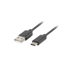 Lanberg CA-USBO-20CU-0018-BK kabel USB 1,8 m USB 2.0 USB A USB C Černá