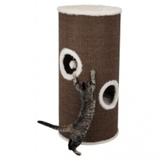Škrabadlo VITUS Cat Tower, 115 cm, hnedo/krémové Škrabadlo VITUS Cat Tower, 115 cm, hnedo/krémové