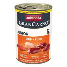 Animonda GRANCARNO® dog junior hovädzie a kura bal. 6 x 400g konzerva Animonda GRANCARNO® dog junior hovädzie a kura bal. 6 x 400g konzerva