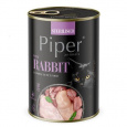 NEW PIPER CAT konzerva pre sterilizované mačky, s králikom, 400g