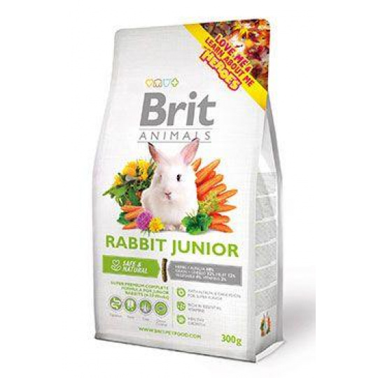 Brit Animals Rabbit Junior Complete 300g Brit Animals Rabbit Junior Complete 300g