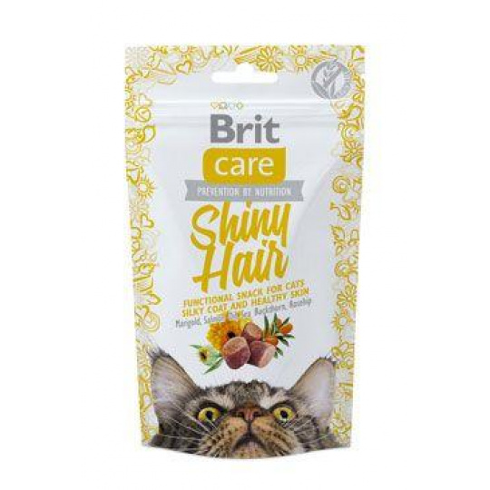 Brit Care Cat Snack Shiny Hair 50g Brit Care Cat Snack Shiny Hair 50g