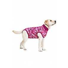 Oblek ochranný Suitical Dog PINK CAMO 81cm XXL