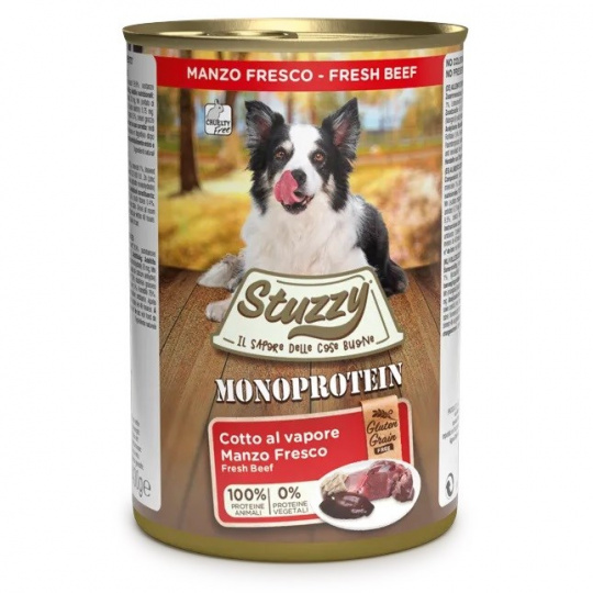 STUZZY Monoprotein Beef - mokré krmivo pro psy - 400 g