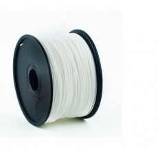 Gembird 3DP-PLA1.75-01-W materiál pro 3D tisk Kyselina polymléčná (PLA) Bílá 1 kg