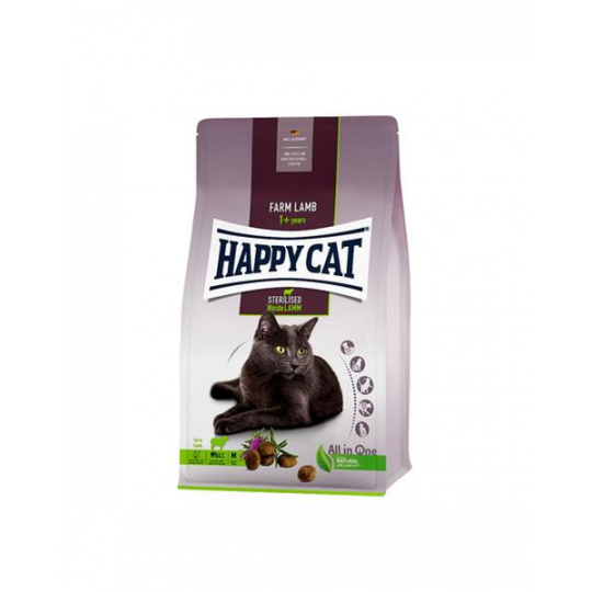 Happy Cat SUPREME - Sterilised Weide-Lamm / Jahňacie 1,3 kg Happy Cat SUPREME - Sterilised Weide-Lamm / Jahňacie 1,3 kg