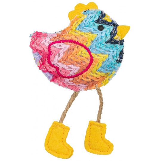 Kuriatko s catnipom, 11 cm, polyester