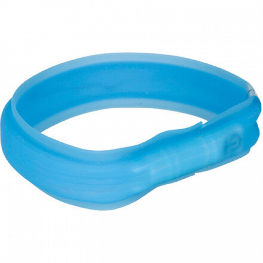 USB svietiaci obojok PLOCHÝ, modrý (RP 2,10 €)