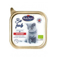Butcher's Cat Bio Foods s hovädzím vanička 85g