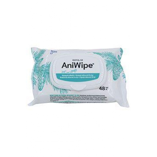 AniWipe ošetrujúce obrúsky 48ks