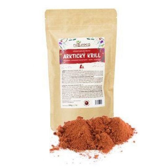 NATURECA Arktický kril sušený 250g NATURECA Arktický kril sušený 250g