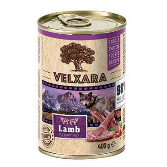Velxara Paté Dog Adult Lamb 400g Velxara Paté Dog Adult Lamb 400g