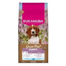 Eukanuba Dog GF Puppy Small&Medium rich in Oc.Fish12kg