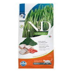 N&D SPIRULINA CAT Adult Sleď & Kustovnica čínska 1,5kg N&D SPIRULINA CAT Adult Sleď & Kustovnica čínska 1,5kg