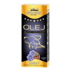 VITAR Veterinae Ľanový olej 200ml VITAR Veterinae Ľanový olej 200ml