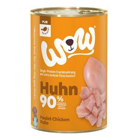 WOW konzerva PUR kuracie monoproteín 400g WOW konzerva PUR kuracie monoproteín 400g