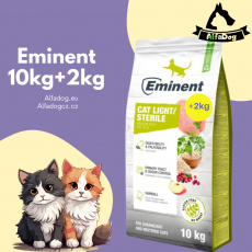 Eminent Cat Light Sterile 10kg+2kg