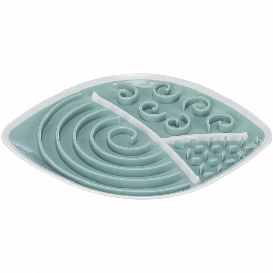 Lick´n´Snack LIST - podložka na pomalé kŕmenie, 28 x 21 cm, TPR/plast Lick´n´Snack LIST - podložka na pomalé kŕmenie, 28 x 21 cm, TPR/plast