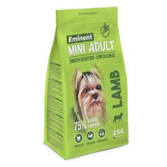 Eminent Dog Mini Adult jahňacie 2kg Eminent Dog Mini Adult jahňacie 2kg