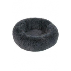 Pelech okrúhly ADELE s dlhým vlasom 50cm sivá Pelech okrúhly ADELE s dlhým vlasom 50cm sivá