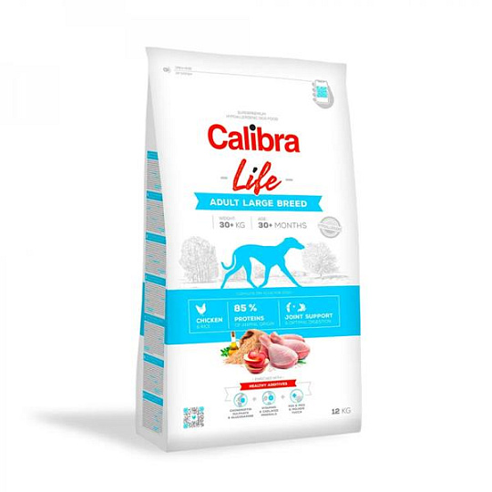 Calibra Dog Life Adult Large Breed Chicken 12 + 2 kg Calibra Dog Life Adult Large Breed Chicken 12 + 2 kg