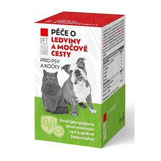 Starostlivosť o obličky a močové cesty pre psy a mačky 60tbl PHC