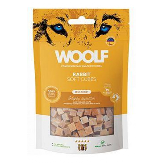 WOOLF Cubes pôv. Soft Rabbit 100g