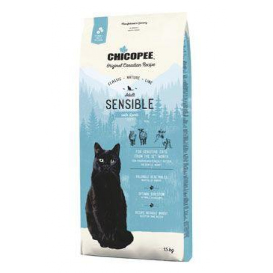 Chicopee Cat Adult Sensible Lamb 15kg