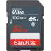 SanDisk Ultra 32GB SDHC Mem Card 100MB/s paměťová karta UHS-I Třída 10