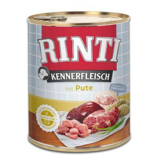 Rinti Dog Kennerfleisch konzerva morka 800g