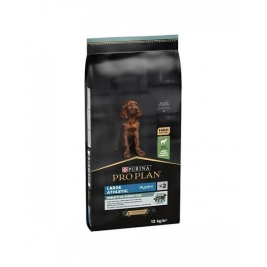 Proplan MO Dog Puppy Large Athletic Sensitive Digestion jahňa 12 kg Proplan MO Dog Puppy Large Athletic Sensitive Digestion jahňa 12 kg
