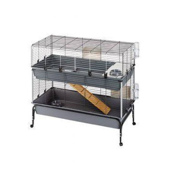 Klietka RABBIT 120 DOUBLE králik 118x58x117cm FP Klietka RABBIT 120 DOUBLE králik 118x58x117cm FP
