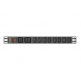 LANBERG POWER STRIP RACK PDU (1U, 16A,2XC19,8XC13)