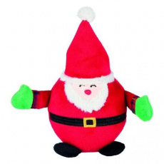 Vianočné okrúhle figúrky SANTA CLAUS, TUČNIAK, SNEHULIAK 18 cm