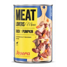 Josera konzerva Dog Meat Lovers Duck with Pumpkin 400 g Josera konzerva Dog Meat Lovers Duck with Pumpkin 400 g