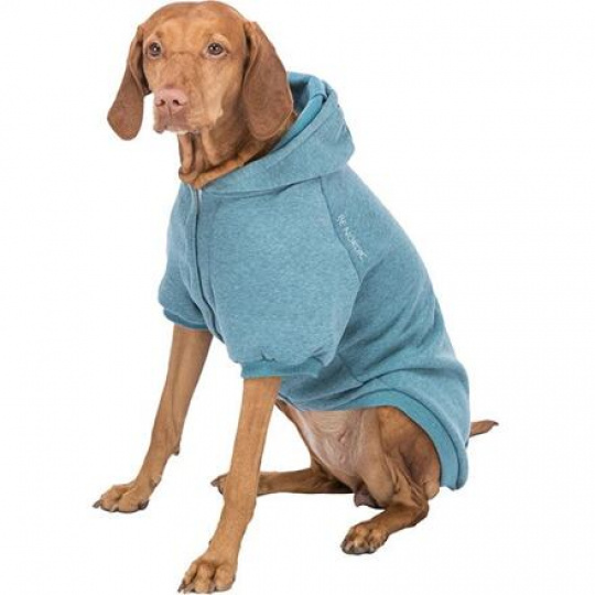 BE NORDIC Flensburg mikina s kapucňou, svetlá petrolejová