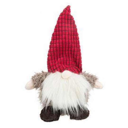 Vianočná hračka pes Škriatok plyš, šuštivý 33cm TR Vianočná hračka pes Škriatok plyš, šuštivý 33cm TR