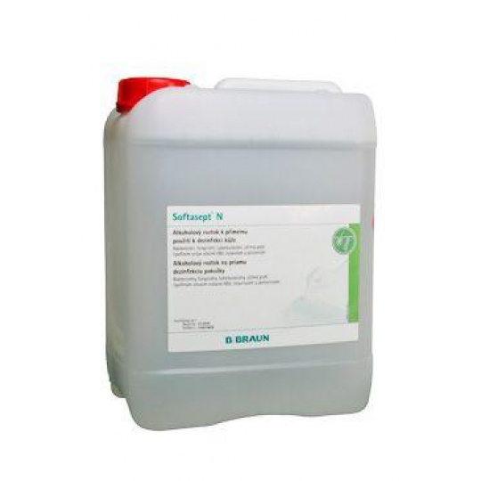 Softasept N Bezfarebný dezin. kože, slizníc a rán 5000ml Softasept N Bezfarebný dezin. kože, slizníc a rán 5000ml