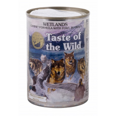 TASTE OF THE WILD Wetlands Canine - Mokré krmivo pro psy - 390 g