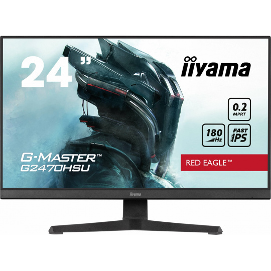 iiyama G-MASTER G2470HSU-B6 počítačový monitor 60,5 cm (23.8") 1920 x 1080 px Full HD LCD Černá