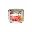 Animonda konz. mačka CARNY SENIOR hovädzie/morčacie srdce 200