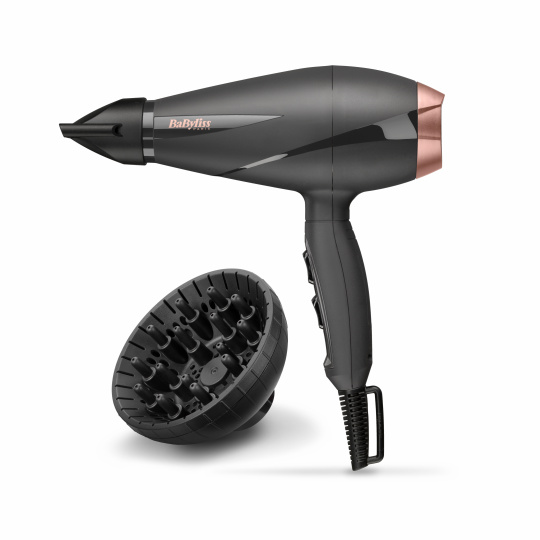 BaByliss Smooth Pro 2100 2100 W Černá, Růžové zlato