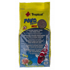 TROPICAL Pond Pellet Mix - krmivo pro ryby v jezírku - 5kg