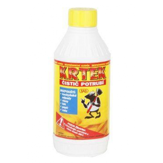 Čistič odpadov Krtko 900g